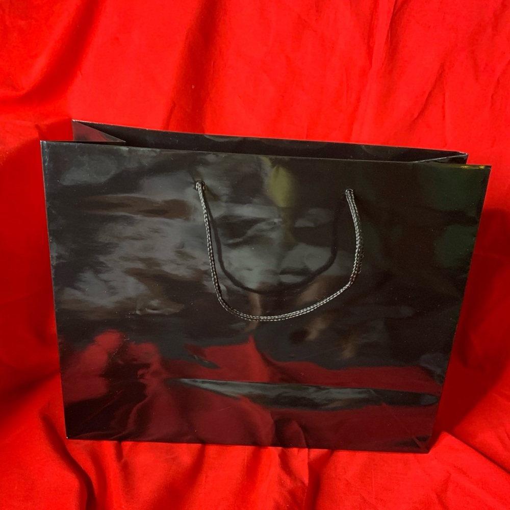 PTP BAGS Black Gloss 13" x 5" x 10" Euro Tote Bags